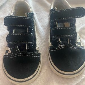 Checkered vans for Toddlers